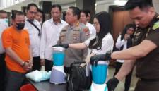 Polresta Banjarmasin bersama jajaran Polsek memusnahkan barang bukti narkotika hasil pengungkapan sejumlah kasus sepanjang Juni hingga Juli 2026,  (27/7/2026). (SuarIndonesia/YI)