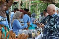Rimba mart yang berlokasi di Taman Hutan Hujan Tropis, Banjarbaru diresmikan, diresmkikan Gubernur Kalsel, H. Muhidin, Kamis (30/7/2026) (SuarIndonesia/RW)