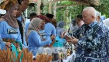 Rimba mart yang berlokasi di Taman Hutan Hujan Tropis, Banjarbaru diresmikan, diresmkikan Gubernur Kalsel, H. Muhidin, Kamis (30/7/2026) (SuarIndonesia/RW)