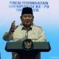 Presiden Prabowo Subianto memberikan sambutan alam peringatan Hari Koperasi Nasional ke-79 di Jakarta, Minggu (12/7/2026). (Foto: Sekretariat Presiden)