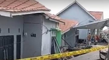 RUMAH AMBRUK Seluruh Penghuni Dievakuasi, Enam Luka-luka dan Seorang Meninggal Dunia
