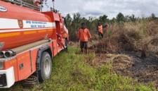 Karhutla di Kotawaringin Barat, Minggu (12/7/2026). (Foto: BPBD Kobar)