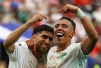 Timnas Maroko memburu sejarah baru buat wakil Afrika saat melawan Prancis. (Foto: REUTERS/Hannah McKay)