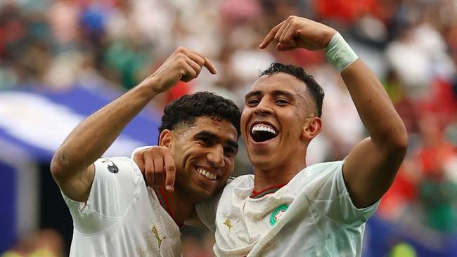 Timnas Maroko memburu sejarah baru buat wakil Afrika saat melawan Prancis. (Foto: REUTERS/Hannah McKay)