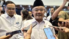 Menteri Pendidikan Dasar dan Menengah (Mendikdasmen) Abdul Mu'ti (kanan). (Foto: Antara/Hana Dewi KK)