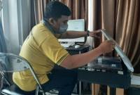 Dispersip Kalsel lestarikan naskah kuno warisan budaya Banua. (Foto: HO-Medcen Kalsel)