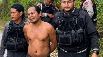 SA yang diduga terlibat dalam penyerangan terhadap anggota kepolisian hingga menewaskan Aipda Yudhi, diringkus aparat gabungan. (Foto: Istimewa)