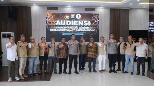 Seruan warga Dayak dukung Polda Kalteng tuntaskan tragedi Katingan. (Foto: Istimewa)
