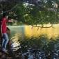 Tim gabungan saat melakukan pencarian nelayan Maratua yang diterkam buaya. (Foto: Istimewa)