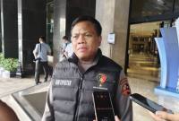 Direktur Tindak Pidana Tertentu Bareskrim Polri Brigjen Pol. Mohammad Irhamni menjawab pertanyaan awak media di kawasan Jakarta Pusat, Jumat (28/8/2026). (Foto: Antara/Nadia Putri R)