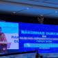 Menteri Dalam Negeri Tito Karnavian membuka Rapat Koordinasi Nasional (Rakornas) Dukcapil dan Rilis Data Kependudukan Semester I Tahun 2026 di Jakarta, Senin (3/8/2026). (Foto: Antara/Fianda Sjofjan R)