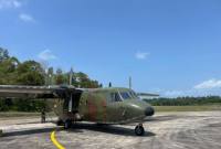 Pesawat jenis Casa NC-212 dari Skadron Udara 4 bersiap untuk lepas landas dari Lanud Abdulrachman Saleh, Malang, Jawa Timur, Jumat (21/8/2026). (Foto: HO-Humas TNI AU)