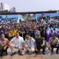 Deklarasi akbar perang terhadap narkoba di Provinsi Kalimantan Tengah, Kota Palangka Raya, Kamis (20/8/2026). (Foto: Antara/M Arif Hidayat)
