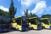 Bus BRT rutenya akan sampai perkantoran Pemprov Kalsel. Foto : istimewa