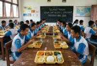 Foto Ilustrasi MBG. (Foto: SI/UT/@Gemini.Ai)