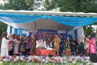 Peringatan Hari Ulang Tahun (HUT) ke-76 Ikatan Guru Taman Kanak-kanak Indonesia-Persatuan Guru Republik Indonesia (IGTKI-PGRI) Kabupaten Balangan yang dirangkaikan dengan Hari Anak Nasional (HAN) ke-42 di Desa Mantimin, Kecamatan Batumandi, Selasa (21/7/2026). Foto: MC Balangan.
