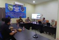 Dinas Perhubungan Kabupaten Balangan melalui Forum LLAJ menggelar Ekspos Laporan Pendahuluan Tataran Transportasi Lokal (Tatralok). - Foto: MC Balangan