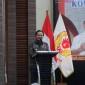 Wagub Kalsel menyampaikan sambutan dan membuka Musorprov KONI. Foto : istimewa