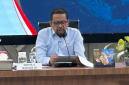 Kepala Badan Komunikasi Pemerintah (Bakom) Muhammad Qodari memberikan paparan dalam konferensi pers Program Hasil Terbaik Cepat di kantor Bakom, Jakarta, Rabu (5/8/2026). (Foto: Antara/Maria Cicilia G)