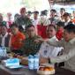Menko Polkam saat berada di post terpadu penanganan karhutla di Kalsel. Foto : Istimewa