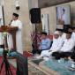 Wagub Kalsel saat menyampaikan sambutan pada kegiatan Tabligh Akbar di  Masjid Sabilal Muhtadin. Foto : istimewa