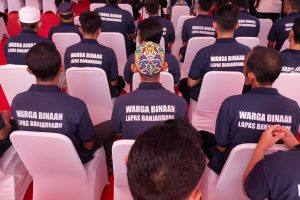 MOMENTUM HUT Kemerdekaan RI, Ribuan Warga Binaan di Kalsel Terima Remisi