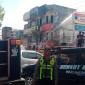 Kobaran api di Jalan Anang Adenansi Banjarmasin Tengah, Selasa (4/8/2026), sekitar pukul 10.30 WITA. (SuarIndonesia/DO)