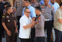 kunjungan kerja Kapolresta Banjarmasin Kombes Pol. Riza Muttaqin ke Kejaksaan Negeri Banjarmasin, Kamis (6/8/2026) (SuarIndonesia/Repro)
