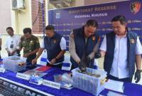 Penyelundupan sisik Trenggiling Jaringan Internasional, dibongkar Kepolisian Daerah Kalimantan Selatan (Polda Kalsel) melalui Direktorat Reserse Kriminal Khusus (Ditreskrimsus). (SuarIndonesia/Ist)