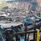 Rumah di Jalan Prona IV Gang Ridha RT 35 RW 02 Banjarmasin Selatan, yang terbakar,, Senin (24/8/2026) subuh. (SuarIndonesia/DO)