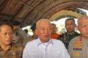 Kapolda Kalsel dampingi Wamenko Pangan RI, Hanif Faisol Nurofiq, Gubernur Kalsel,H Muhidin  serta Danrem 101/Antasari,  Brigadir Jenderal TNI Ilham Yunus, Rabu (26/8/2026). SuarIndonesia/Ist)
