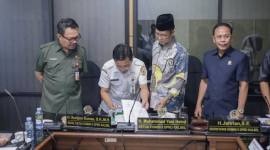 Finalisasi pembahasan perubahan Peraturan Daerah (Perda) Nomor 1 Tahun 2024 tentang Pajak Daerah dan Retribusi Daerah (PDRD), Rabu (26/8/2026). (SuarIndonesia/Ist)