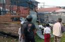 Rumah sewaan yang terbakar, Senin (31/8/2026) dinihari, sekitar pukul 02.00 WITA. (SuarIndonesia/DO)