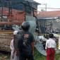 Rumah sewaan yang terbakar, Senin (31/8/2026) dinihari, sekitar pukul 02.00 WITA. (SuarIndonesia/DO)