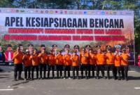 Badan Penanggulangan Bencana Daerah (BPBD) Kabupaten Balangan menghadiri Apel Kesiapsiagaan Bencana Karhutla tingkat Provinsi Kalimantan Selatan yang digelar di halaman Kantor Gubernur Kalsel..- Foto: Mc Balangan