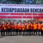 Badan Penanggulangan Bencana Daerah (BPBD) Kabupaten Balangan menghadiri Apel Kesiapsiagaan Bencana Karhutla tingkat Provinsi Kalimantan Selatan yang digelar di halaman Kantor Gubernur Kalsel..- Foto: Mc Balangan