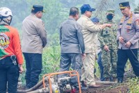 Presiden Prabowo Subianto telah meninjau langsung upaya pemadaman karhutla di Kalimantan Barat, Sabtu (22/8/2026) (SuarIndonesia/Repro)
