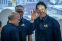 Menteri Keuangan Purbaya Yudhi Sadewa menjawab pertanyaan wartawan saat konferensi pers di Kantor Kementerian Keuangan, Jakarta, Rabu (5/8/2026). (Foto: Antara/Bayu Pratama S)