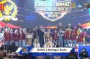 SMAN 2 Katingan Kuala, Kalteng juara Lomba Cerdas Cermat 4 Pilar MPR RI 2026. (YouTube @MPRGOID)