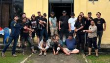 Tiga pelaku penembakan pengusaha Singkawang ditangkap Polda Kalbar. (Foto: dok Resmob Polda Kalbar)