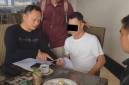 WNA Vietnam ditangkap di Pontianak diduga terlibat dalam jaringan perdagangan ilegal sisik trenggiling. (Foto: HO-Kemenhut)