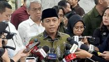 Menteri Kehutanan Raja Juli Antoni memberikan keterangan kepada wartawan seusai rapat kerja bersama Komisi IV DPR RI di Kompleks Parlemen, Senayan, Jakarta, Rabu (16/9/2026). (Foto: Antara/Aria Ananda)
