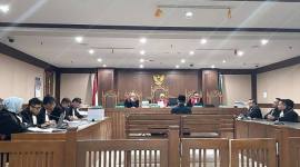 Ketua Ombudsman RI (ORI) periode 2026 Hery Susanto dalam sidang pembacaan surat tuntutan di Pengadilan Tipikor pada Pengadilan Negeri Jakarta Pusat, Kamis (24/9/2026). (Foto: Antara/Agatha Olivia V)

