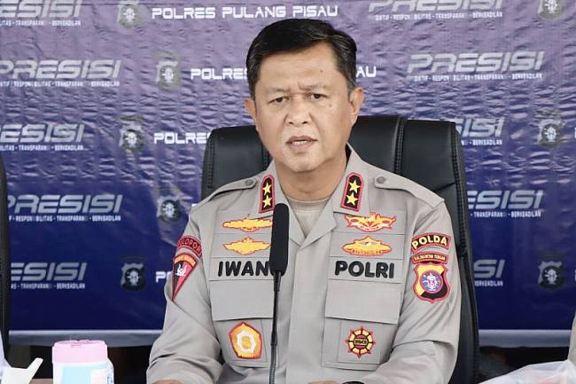 Irjen Pol Iwan Kurniawan, Kapolda Kalteng. (Foto: HO-Polda Kalteng)