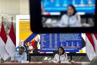 
Wakil Menteri Perlindungan Pekerja Migran Indonesia (P2MI) Christina Aryani memberikan keterangan media di Auditorium Badan Komunikasi Pemerintah di Jakarta, Rabu (2/9/2026). (Foto: Antara/Prisca Triferna V)
