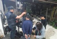 Tersangka  AF (36) diamaan Polisi. (SuarIndonesia/Ist)