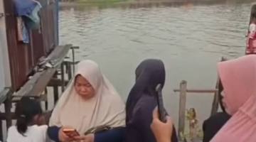 LOkasi tenggelamnya seorang anak Minggu (6/9/2026) sore. (SuarIndonesia/YI)