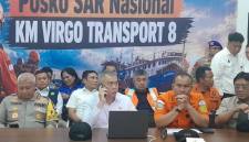 Menteri Perhubungan Dudy Purwaghandy memantau langsung update evakuasi penumpang Kapal Virgo Transport 8 di Pelabuhan Trisakti, Banjarmasin,, Minggu (13/9/2026) (SuarIndonesia/YI)
