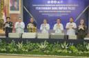 Badan Koordinasi Pemberantasan Rupiah Palsu Kalimantan Selatan memusnahkan uang Rupiah palsu temuan hasil penindakan di Kantor Perwakilan Bank Indonesia) Provinsi di  Banjarmasin, Rabu (23/9/2026). (SuarIndonesia/Ist)