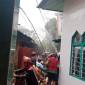 Api berkobar Jalan Bali Gang Binaan RT 9 Banjarmasin Tengah,  Senin (27/9/2026), sekitar pukul 12.45 WITA. (SuarIndonesia/DO)